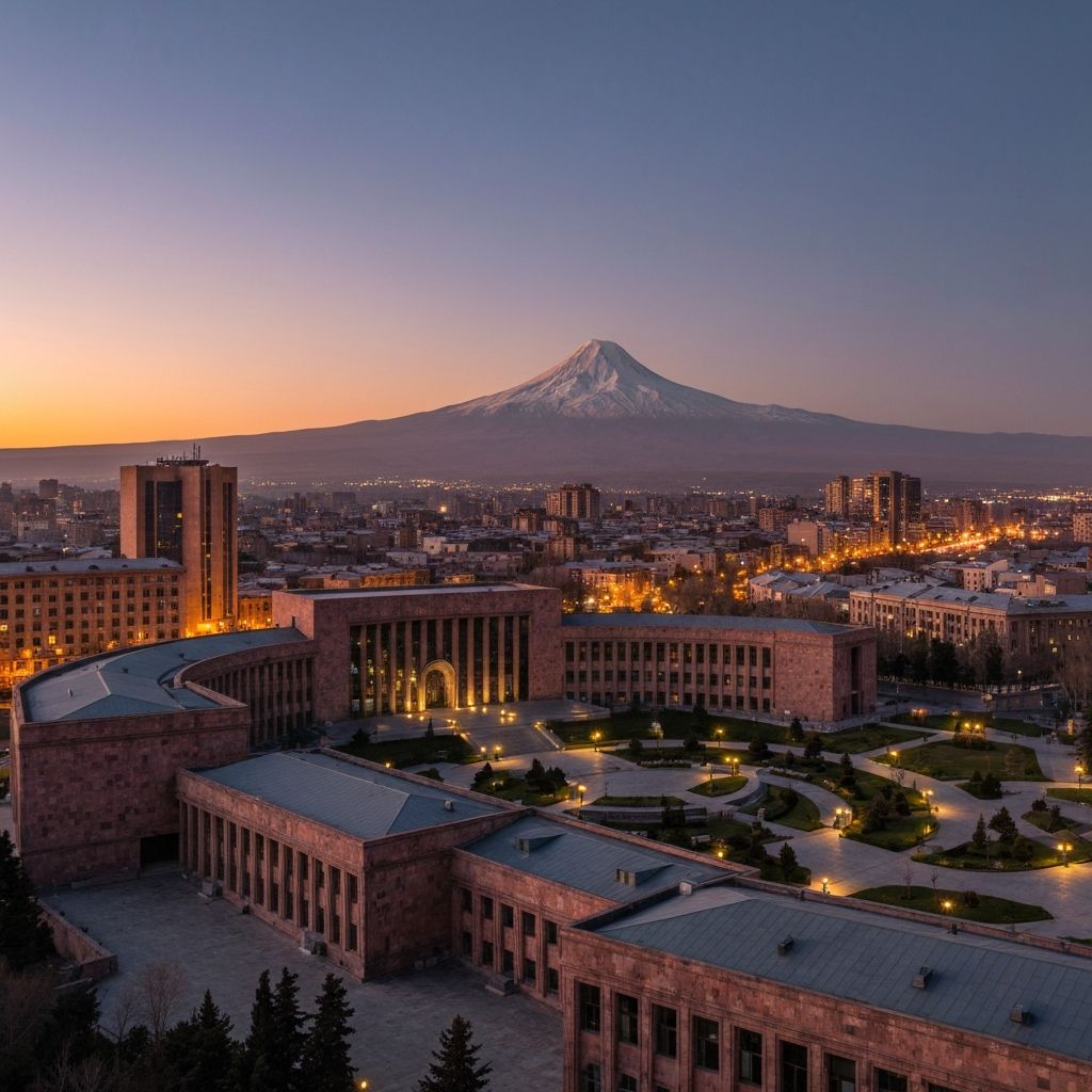 Yerevan cityscape